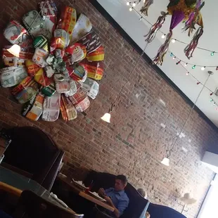 wall decor and pinata