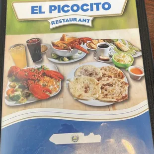 a menu for a mexican restaurant