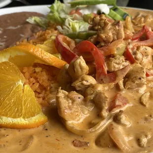 Pollo a La Crema is absolutely incredible!