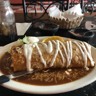 Fajita wet burro !!   Giant !!!!