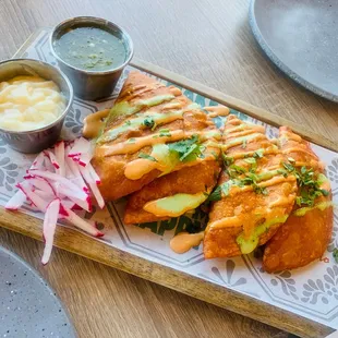 empanadas de camaron