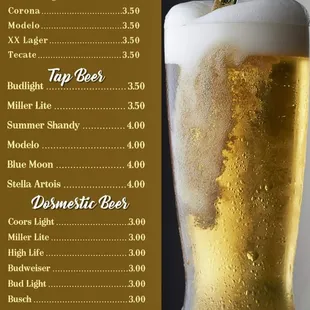 Beer List