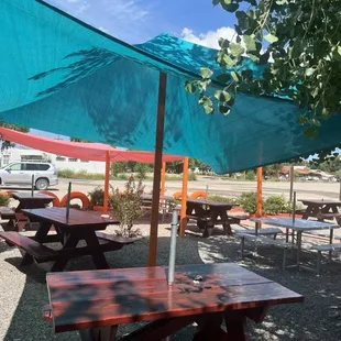 Outdoor seating