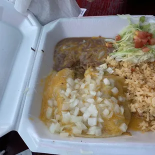 Chicken Enchiladas