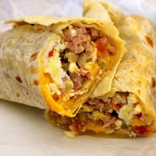 Breakfast burrito !!