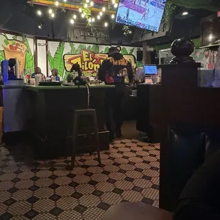 Inside