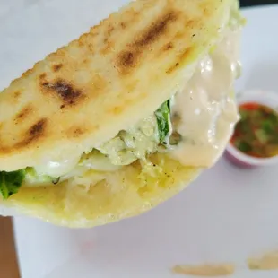 Arepa El Pilon! YUM!
