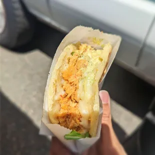 Chicken Arepa
