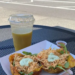 Chicken Patacon -  Juices/Jugos lulo