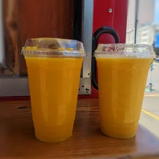 Mango and Passion Fruit (Maracuya) Natural Juice