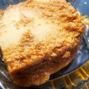 What kind of Flan is this? Dry and nasty