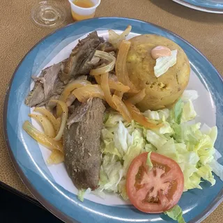 Roasted Pork Mofongo / Pernil