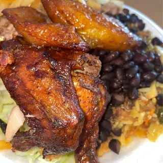 1/2 Rotisserie Chicken white side
