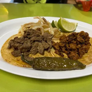 a plate of food