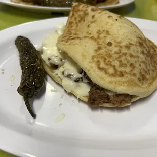 a plate of food