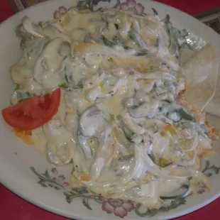 Pollo con Crema