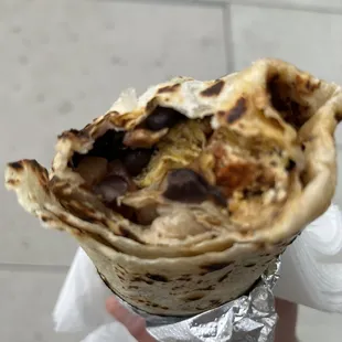 Chorizo Breakfast Burrito
