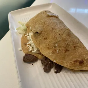 Corn quesadilla! Get it!!