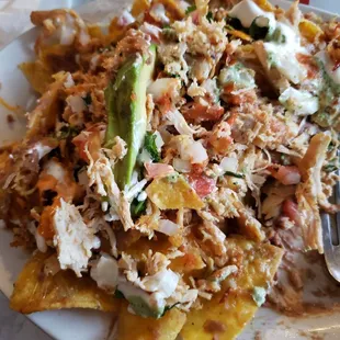 Supreme Chicken Nachos