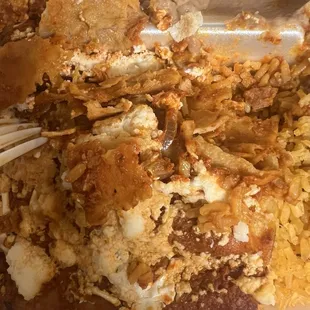 Cheese enchiladas