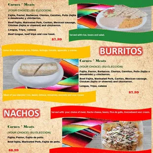 pizza, menu