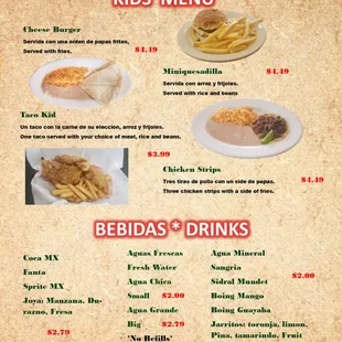 ramen and noodles, menu