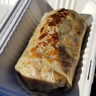 Fajita Shrimp Burrito