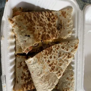 Carne asada quesadilla