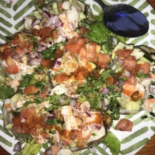 Prepared Oysters $18 (these were AMAZING)