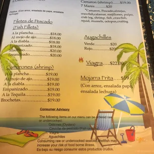 Second page of the menu :)