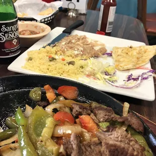 Steak Fajitas
