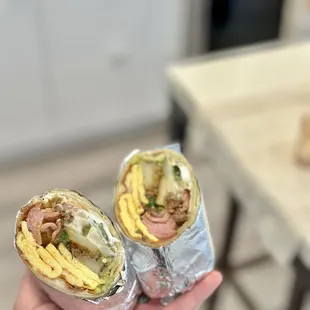 Breakfast burrito!