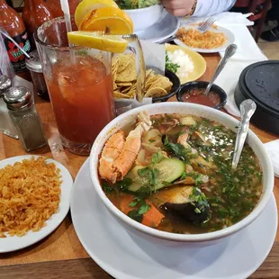 Sopa De Mariscos