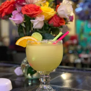 frozen lime margarita