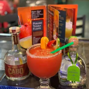 Frozen Strawberry margarita