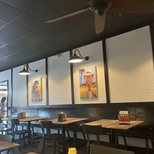 crepes, interior