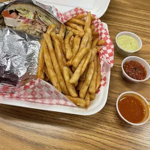 My new favorite place to pick up lunch - carne asada torta! Can't wait to try more things!