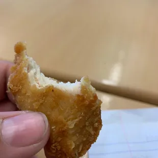 popcorn chicken y Fries