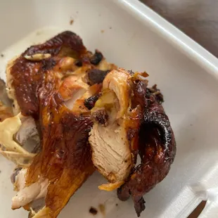 Dried up Breast and wing