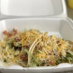 Chicken Tacos!! Wife says very yummy.