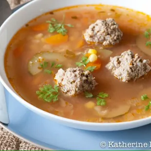 Albondigas Soup