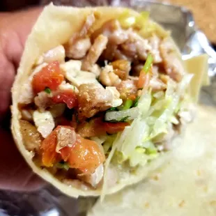 Build your own &quot;pollo asado&quot; burrito (5.95 Thursday special)