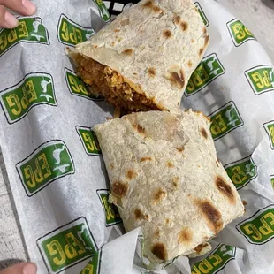 Chorizo Burrito