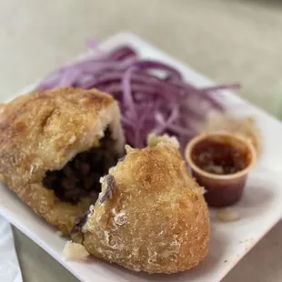 Bakes Potato with beef