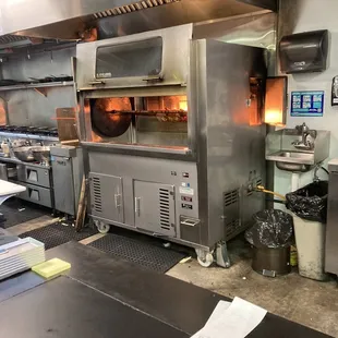 a commercial kitchen