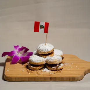 Alfajores cookies. Ask about our dessert menu!