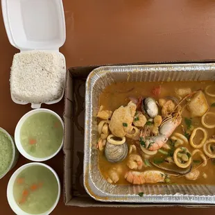 This is only one order! They served us 2 soup