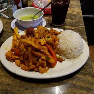 Saltado de Pescado