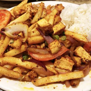 Saltado de Tofu