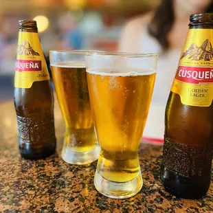 Cosquena beer.